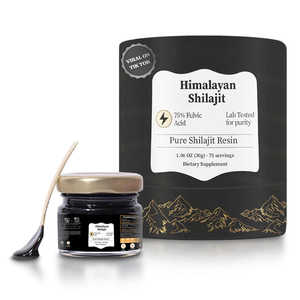 Etiqueta privada Shilajit resina alta nutrición para la salud inmune Shilajit bebida energética con cuchara Himalayan Shilajit resina para adultos - Product Image 1