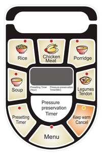 Autocuiseur Électrique Multifonction 6L (Modèle DRC-0601) – Idéal pour Riz, Gâteaux, Poisson, Viande, Poulet, Ragoûts et Plats Sautés Instantanés - Product Image 2