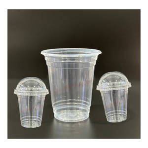 Vasos de plástico PP transparentes desechables ecológicos del equipo profesional, sostenibles, de una sola pared de 500ml, fabricados en Vietnam - Product Image 3