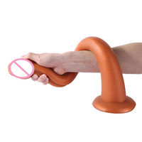 Plug anal en silicone super long avec ventouse gode réaliste pour massage de la prostate jouets sexuels pour adultes pour couples produit pour femmes