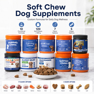 Suplementos Nutricionales Personalizados para <span class=keywords><strong>Perros</strong></span> y Gatos, Gránulos Blandos con Vitaminas, Aceite de Pescado, Fosfolípidos, Condroitina y Probióticos para la Salud de las Mascotas - Product Image 2