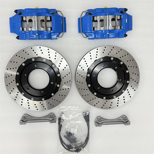 Haute Performance 4 Pistons mise à niveau étrier de frein gros Kits de frein Rotor 330*28mm disque pour Nissan patrouille <span class=keywords><strong>GR</strong></span> Y60 patrouille Y61 Y62 - Product Image 4