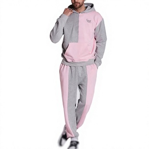 <b>ROAD</b> WEAR INTERNATIONAL Winter Men's Hooded Pullover Fleece Tracksuit Lightweight Casual Style Side Pockets Custom Logo Options - Product Image 1