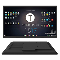 Panneau d'affichage OEM Smart Infrared Multi-points Touch 20 Points Writing Digital Boards Tableau blanc interactif