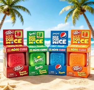 Nouveau stock – Jouet anti-stress en TPR en forme de cube de soda, mignon Sprite Fanta <span class=keywords><strong>Cola</strong></span>, pour soulager l'anxiété, jouet sensoriel, cadeau pour enfants - Product Image 2