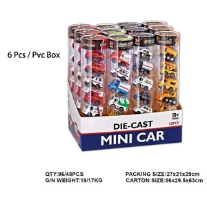 KSF Cartoon Mini 1/64 Modèle <span class=keywords><strong>de</strong></span> véhicule en métal moulé sous pression Jouet Ingénieur <span class=keywords><strong>Police</strong></span> Camion <span class=keywords><strong>de</strong></span> pompiers Ensemble coulissant en alliage Jeu pour enfants - Product Image 4