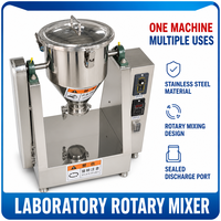 Mélangeurs pour poudres sèches de laboratoire, machine de mélange de poudres en acier inoxydable, petite taille