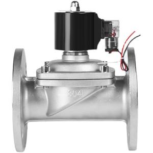 Соленоидный клапан из нержавеющей стали Alahot, 2/2 путь, 1/2 дюймов, 24 В, 2 Вт, нормальная температура, гарантия 1 год - Product Image 3