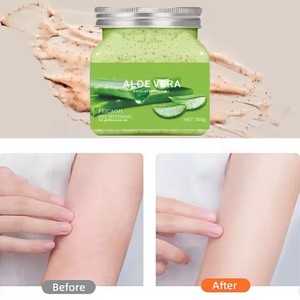 Manteca de karité natural orgánica para blanquear la piel, sal del <span class=keywords><strong>Mar</strong></span> <span class=keywords><strong>Muerto</strong></span>, exfoliante de frutas, exfoliante facial y corporal - Product Image 2
