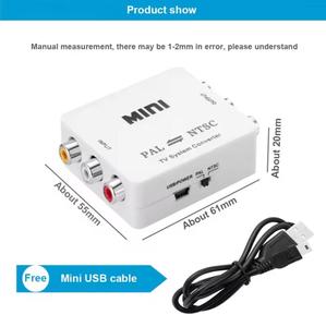 Di động PAL/NTSC để NTSC/PAL chuyển đổi sửa chữa khu vực lssues cho TV cũ chơi game console & Hệ thống an ninh - Product Image 6