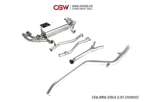 Escape Catback CGW de Último Diseño con Mejor Relación Calidad-<span class=keywords><strong>Precio</strong></span>, con Control de Válvula por Gestos, Silenciador para <span class=keywords><strong>BMW</strong></span> 530Le 2.0T - Product Image 4