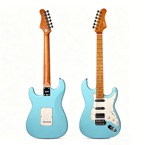 Guitarra Eléctrica de 6 Cuerdas, Cuerpo de Aliso, Mástil de Arce Tostado Medio, Diapasón con Acabado Brillante, Pastillas HSS para <span class=keywords><strong>Rock</strong></span>, <span class=keywords><strong>Blues</strong></span> y Pop - Product Image 2