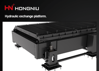Plateforme d'échange hydraulique entièrement fermée, découpeuse laser CNC à fibre de 40 000 W de qualité industrielle pour l'usine de traitement des métaux
