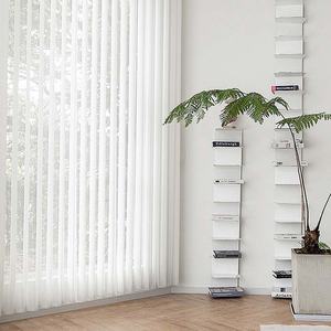 ستائر تعتيم فاخرة بديلة للتحكم اليدوي بعصا التعليق ستائر عمودية مخددة للنوافذ - Product Image 5