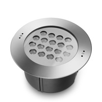 Lampes LED pour piscine LanVol, éclairage sous-marin IP68 en acier inoxydable, lumière souterraine portable pour jardin/aménagement paysager