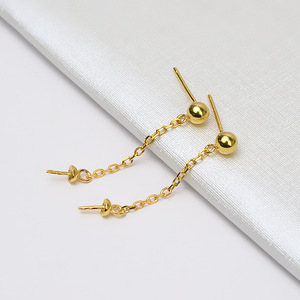 Aretes de Bola de Plata S925 para Mujer, Versátiles, 3mm 4mm 5mm, con Piedra Principal de Diamante, Oro Rosa, Oro Blanco, Personalizados 1627 - Product Image 4