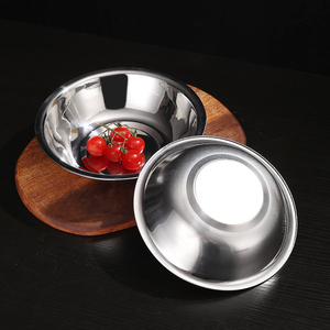 Giá thấp chất lượng cao thép không gỉ Kích thước khác nhau Stackable trộn bát nhà bếp Baking nhỏ Bát salad - Product Image 6