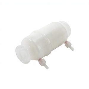 Filtre à capsule PES pour filtration liquide, OEM ODM, fabriqué en Corée, 10 pouces, raccord de tuyau de 0,5 pouce, 0,45 µm, 10 po. Raccord de tuyau de 1/2 pouce (entrée/sortie) - Product Image 1