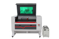 Mesin Pemotong dan Pengukir Laser CO2 100W 6090 600x900mm untuk Bahan Non-logam
