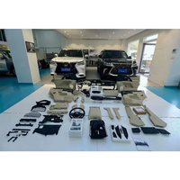 Kits de conversion d'intérieur améliorés Longever 2008-2015 avec tableau de bord amélioré, dernière version pour LEXUS LX570, pièces modifiées