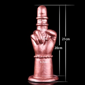 ปลั๊กก้นรูปมือเทียม YOCY ของเล่นสำหรับช่วยตัวเองผู้หญิง ปลั๊กก้นรูปนิ้ว ของเล่นเซ็กส์ทอยสำหรับผู้ชาย - Product Image 4