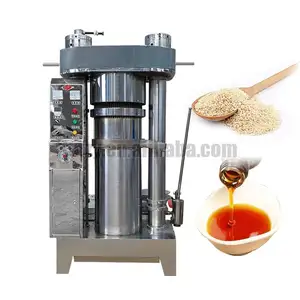 2024 Wholesale commercial hydraulic sesame oil press machine