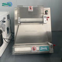 Machine à rouler la pâte à pizza 50-500g, mouleuse à pizza automatique et semi-automatique, étaleur de pâte compact pour la fabrication de pizzas