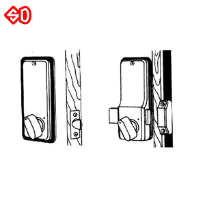 ตัวเลขปุ่มกดประตูรักษาความปลอดภัยหมายเลขประตูล็อค - Product Image 2