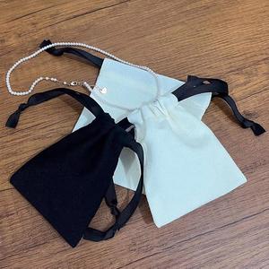 Chinese Factory Sale Cotton Clothing Packaging Biodegradable Dust Bag for Rings Glasses Organic Cotton <b>Bracelets</b> Watches - Product Image 6