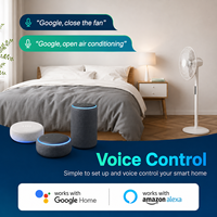 Interrupteur tactile intelligent WiFi UBARO Tuya pour rideaux, panneau en verre trempé pour moteur de volet roulant, compatible avec Alexa et Google Home