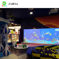 Juego de dibujo táctil interactivo para niños y adultos con cepillo mágico-Dibujo de pared de plástico para PC interior