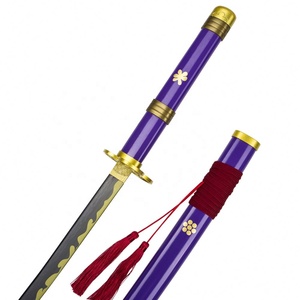 Réplica de Katana Samurai de una Pieza de 103 cm, Espada <span class=keywords><strong>Enma</strong></span> Morada de Roronoa <span class=keywords><strong>Zoro</strong></span> para Cosplay - Product Image 4