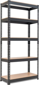 Estante de acero ajustable de alta resistencia Estantería de garaje de almacenamiento de fábrica barata para almacén Despensa Tienda en línea para suministro de <span class=keywords><strong>Amazon</strong></span> - Product Image 5
