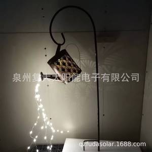 Arrosoir solaire lumineux à LED pour extérieur, montage mural, décoration de jardin, alimenté par énergie solaire, étanche, garantie de 2 ans - Product Image 4