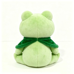 Peluche grenouille personnalisée, peluche grenouille verte, peluche grenouille mignonne, peluche grenouille assise - Product Image 6
