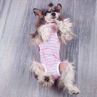 Vêtements pour animaux de compagnie : Combinaison de récupération post-chirurgie pour chiens et chats, douce et ajustable, pour chiens et chats femelles et mâles après une opération.
