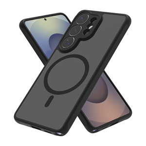 Magnetic Acrylic Lens Protect Drop Proof Mobile Phone Cases For Samsung S26 Black <b>Camera</b> Protection Shockproof - Product Image 2