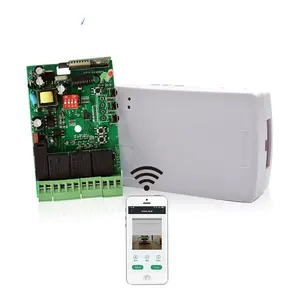 유니버설 WiFi 433MHz 220V 롤링 셔터 수신기 1PCS 송신기 차고 문 Yet845 WiFi