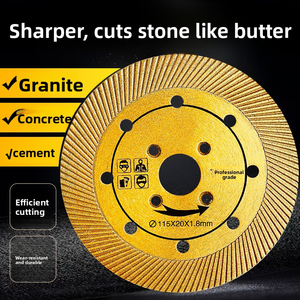 Disque <span class=keywords><strong>de</strong></span> découpe diamanté soudé au laser, pressé à chaud, OEM, pour carreaux muraux en granit, béton, <span class=keywords><strong>ciment</strong></span> – Disque à lamelles pour découpe à sec, pour meuleuses d'angle 20 mm - Product Image 2