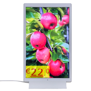 เครื่องเล่นโฆษณา LCD แนวตั้งขนาด 10.1 นิ้ว ป้ายอิเล็กทรอนิกส์ ESL อัจฉริยะ สำหรับซูเปอร์มาร์เก็ต ร้านค้าปลีก และร้านสะดวกซื้อ ใช้งานได้หลากหลาย - Product Image 1