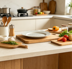 <span class=keywords><strong>Teglia</strong></span> da Forno Antiaderente Perforata con Bordo Decorato, Utensile da Cucina per Biscotti, Crostate e Arrosti - Product Image 5