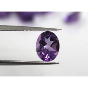 Gema de Amatista Africana Natural de 3 mm y 0.101 Ct, Corte Brillante Redondo, para Joyería - Product Image 6