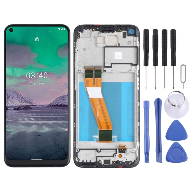 LCD Screen and Digitizer Full Assembly With Frame for Nokia 3.4 / 5.4 TA-1288 TA-1285 TA-1283 TA-1333 TA-1340 TA-1337 TA-1328