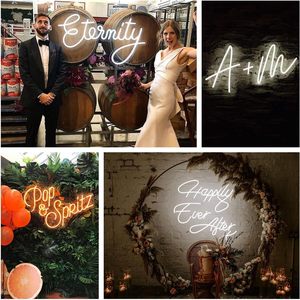 Custom <b>Neon</b> <b>Sign</b> Led Name <b>Light</b> Wedding Personalized Text Display Bluetooth App Control Plug Powered IPX4 Waterproof Static - Product Image 2