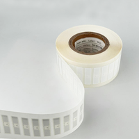 Étiquette adhésive RFID haute sécurité personnalisée, étanche, en PVC, avec puce NFC intégrée, programmable, 13,56 MHz UHF, contrôle d'accès