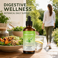 Gouttes liquides détoxifiantes de qualité supérieure pour la santé intestinale, favorisant un mode de vie actif, riches en plantes, digestion facile, directement de l'usine