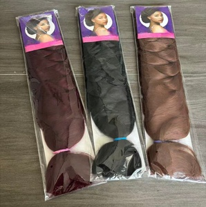 Extensions <span class=keywords><strong>de</strong></span> tresses synthétiques Jumbo 82 pouces à prix abordable, cheveux à crocheter pour femmes noires, ombrés et sans nœuds - Product Image 4