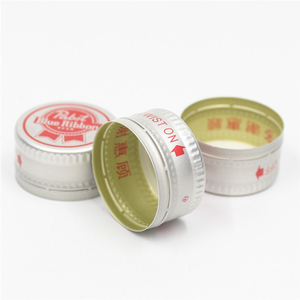 Haute qualité 28mm 38 mm en aluminium <span class=keywords><strong>sacmi</strong></span> ropp TPE doublure BVS 3105 en alliage d'aluminium boissons alcoolisées boissons spiritueuses bouchons à vis en métal - Product Image 3
