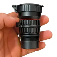 Lensa Kamera Plastik Henbaker CY900 CY800 35MM 75MM Perbesaran Tinggi 6X untuk Penggunaan Luar Ruangan/Dalam Ruangan