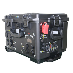 Station d'alimentation solaire MPPT haute capacité 4000W à onde sinusoïdale pure, batterie externe de secours hors réseau pour situations d'urgence - Product Image 4